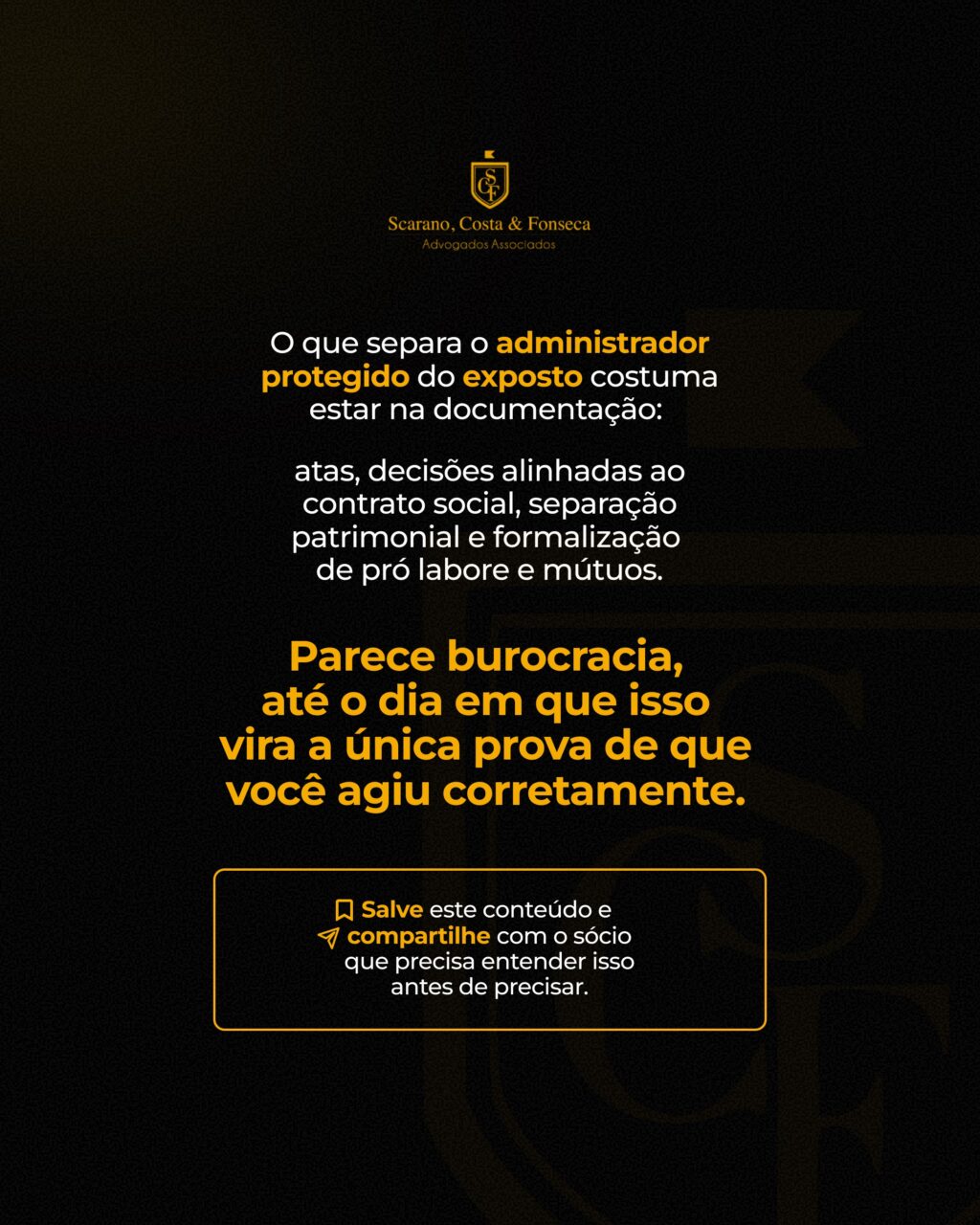 Instagram post from scfadvogadosbr. This post is in position 5.
