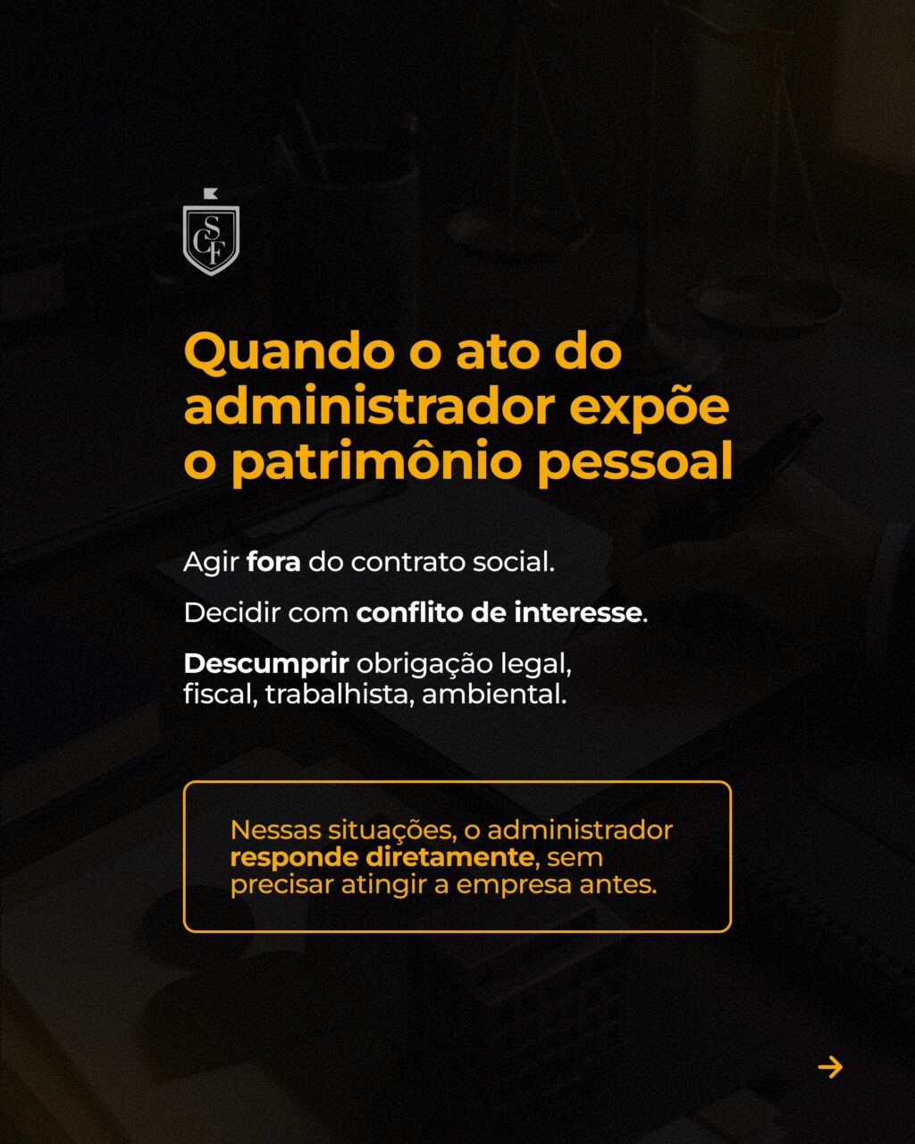 Instagram post from scfadvogadosbr. This post is in position 2.